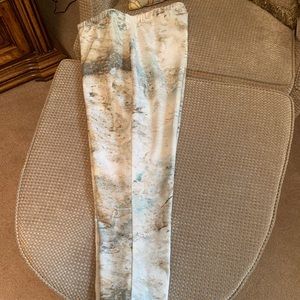 Karen Kane watercolor washed pants